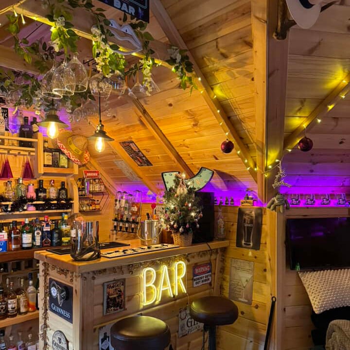 garden bar shed