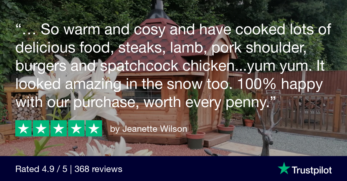 Trustpilot Review for Arctic Cabins BBQ huts