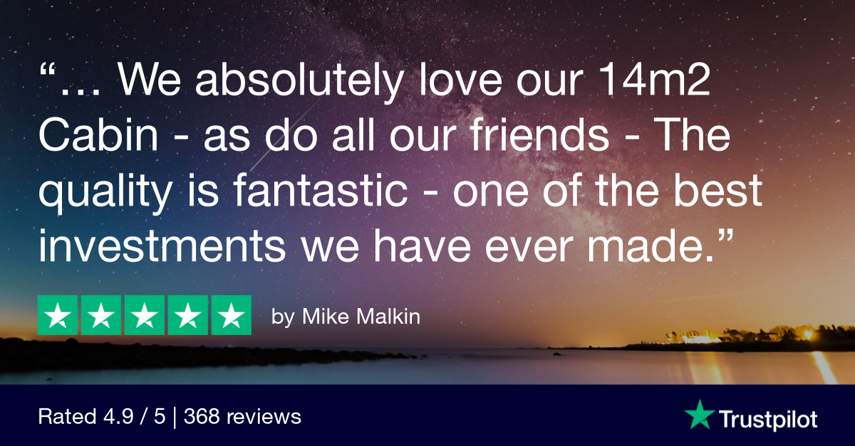 Trustpilot review for Arctic Garden Bars