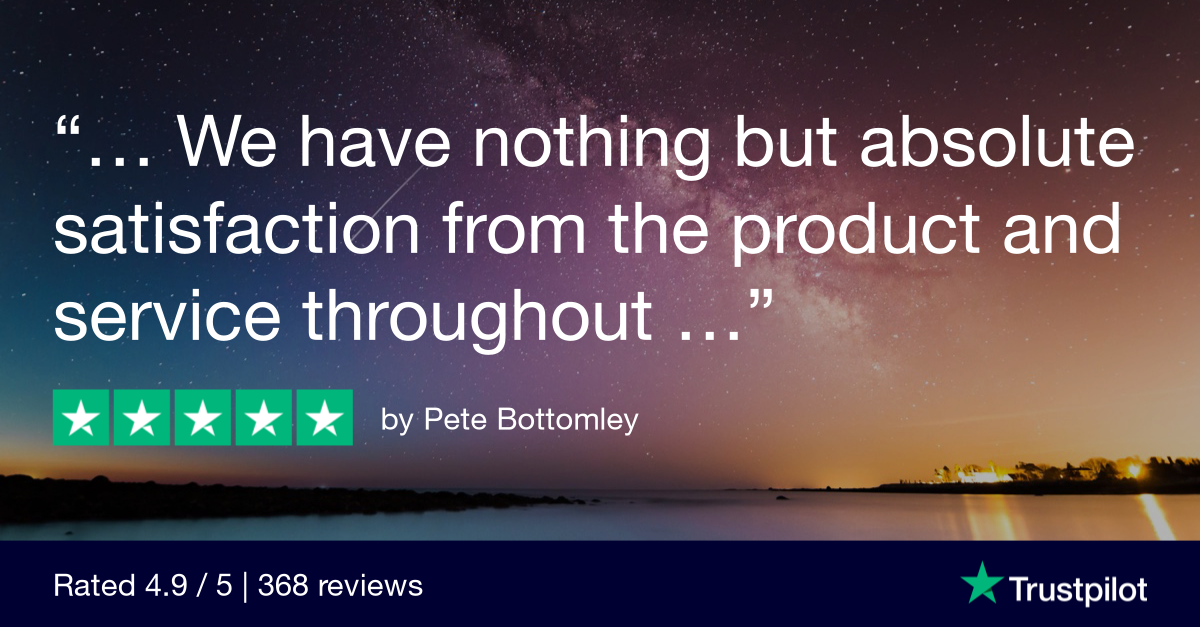 Arctic Cabins BBQ Huts Trustpilot review